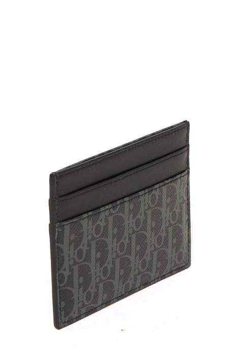 dior homme card holder black and white|christian dior long wallet.